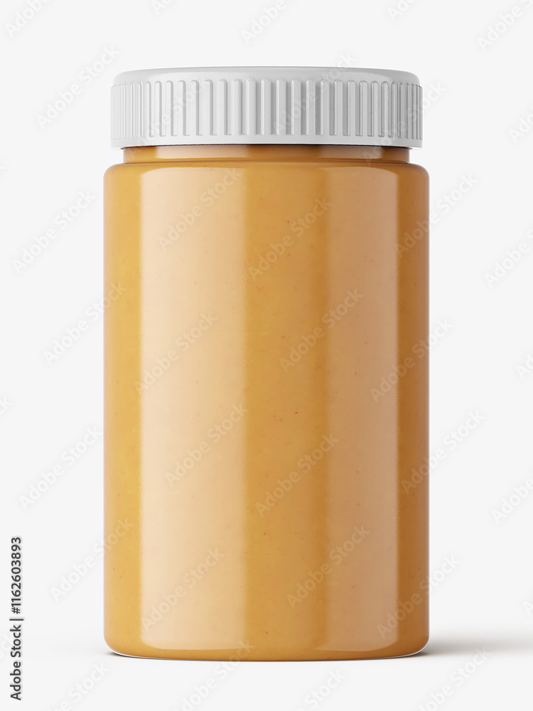 Cosmetic and food jar mockup Cosmetic and food jar mockup