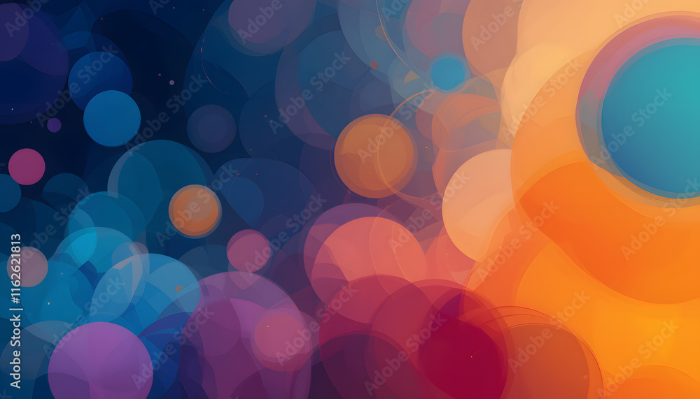 Colorful bokeh background with soft circles in warm and cool tones, vibrant and dreamy
Colorful bokeh background with soft circles in warm and cool tones, vibrant and dreamy