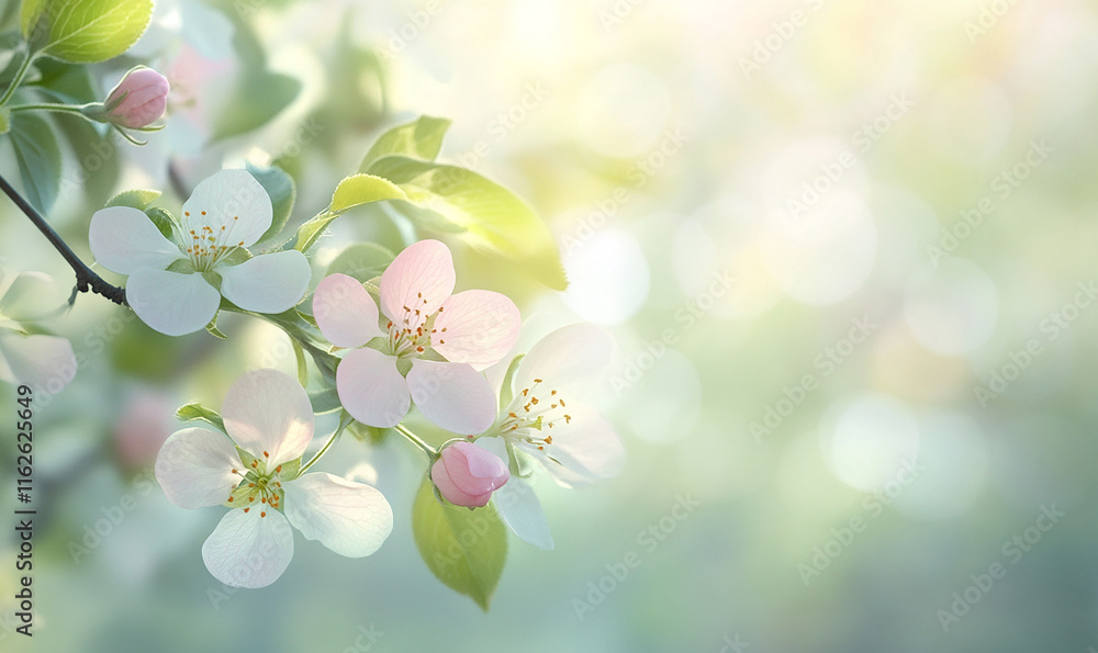 spring blossom background with empty space for design spring blossom background with empty space for design