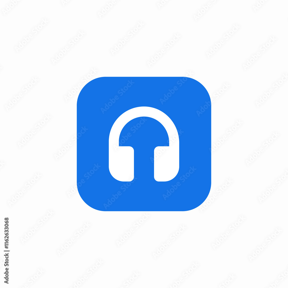 headphones music icon sign vector headphones music icon sign vector
