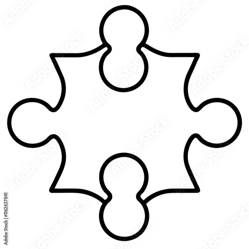 Creative Puzzle Piece Outlines for Vector Artists