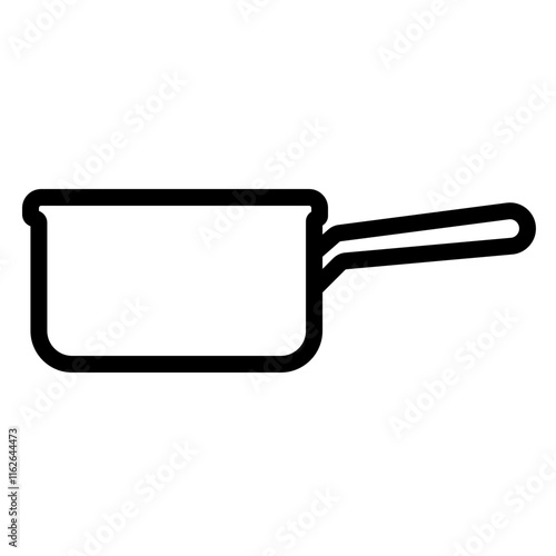 saucepan icon illustration