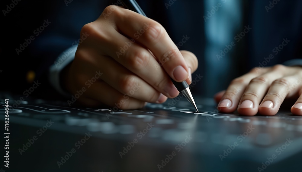 Businessman marks checklist with pen. Approves project concept. Quality control document. Businessman checks box. Business approval. Concept validation. Quality assurance. Detailed document. Project Businessman marks checklist with pen. Approves project concept. Quality control document. Businessman checks box. Business approval. Concept validation. Quality assurance. Detailed document. Project