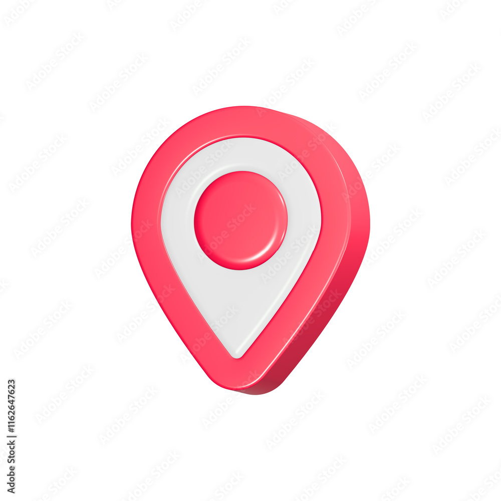3D Realistic Location map pin gps pointer markers 3D Realistic Location map pin gps pointer markers