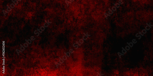 Red scratched horror scary background, Red grunge old watercolor texture with painted stripe of red color, red texture or paper with vintage background, red grunge and marbled cloudy design.
