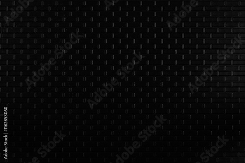 Wallpaper Mural Embossed brick pattern paper texture, black color Torontodigital.ca