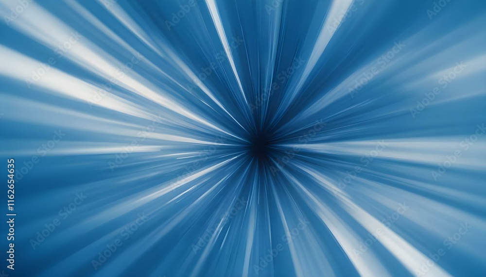 Fondo abstracto azul con efecto de desenfoque de movimiento radial, creando una sensación de velocidad y movimiento Fondo abstracto azul con efecto de desenfoque de movimiento radial, creando una sensación de velocidad y movimiento