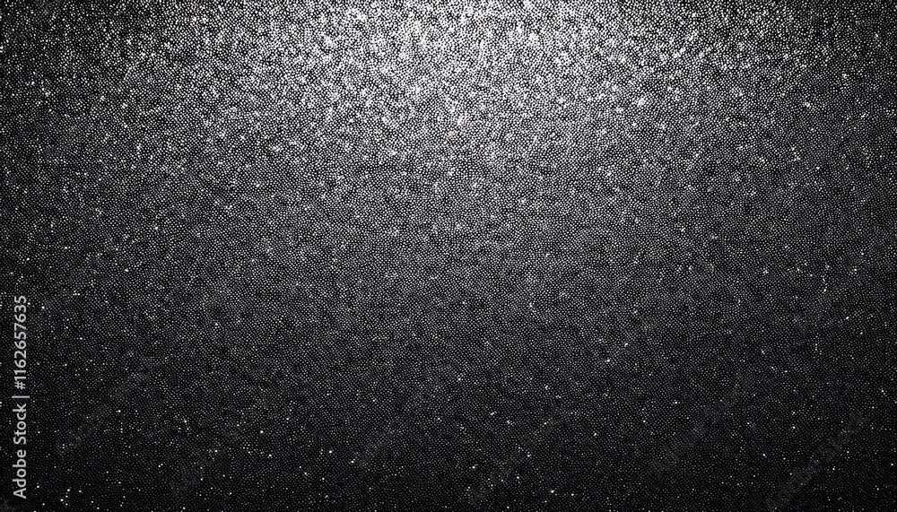 Obraz premium Dotwork abstract background, black grain texture, Abstract stipple sand effect, gradient bac