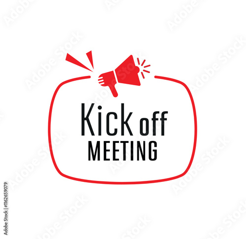 kick off meeting sign	
