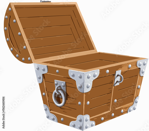 wooden treasure chest