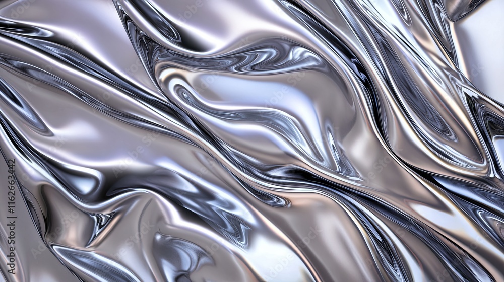 Glossy Platinum Gray Abstract Background Texture Glossy Platinum Gray Abstract Background Texture