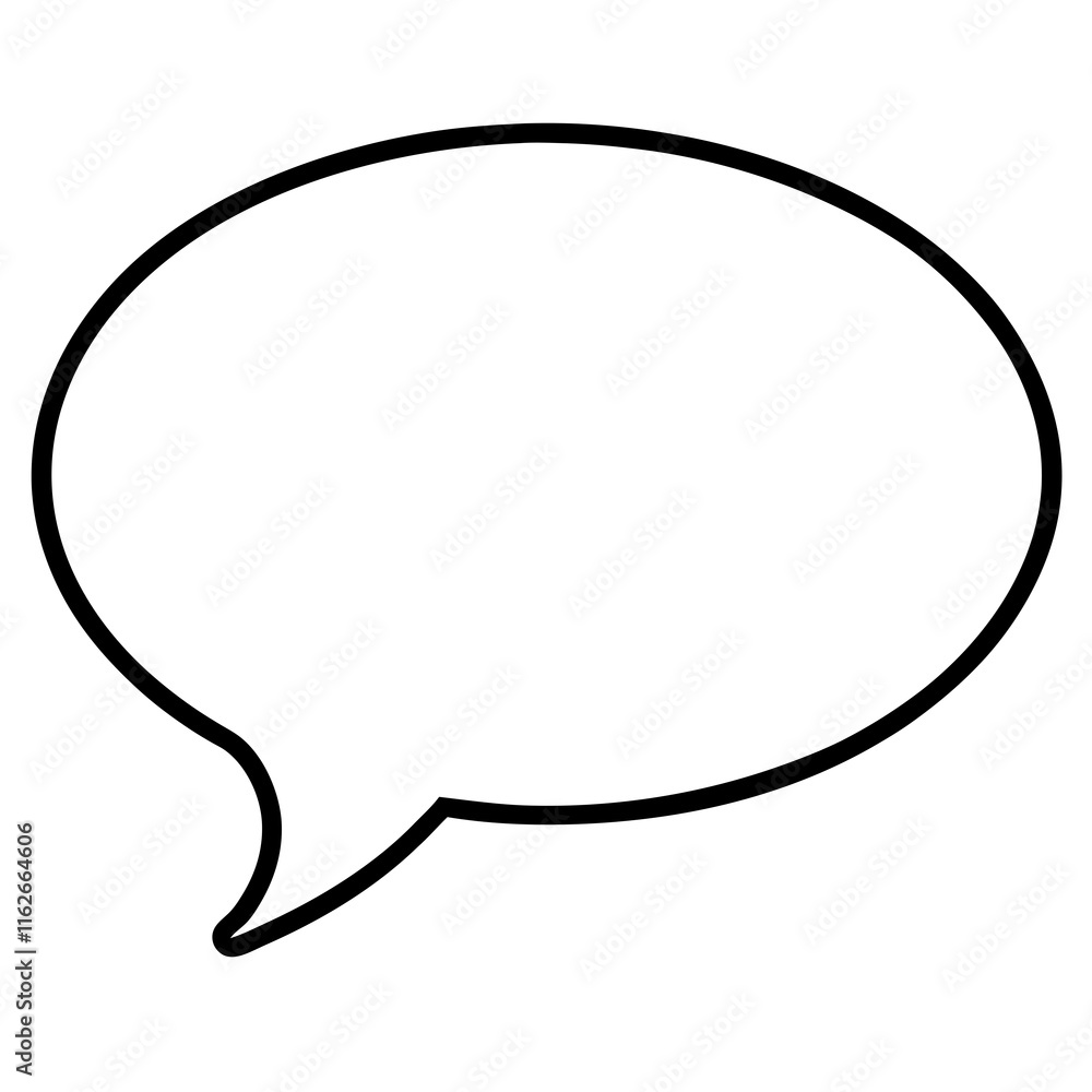 Hand-Drawn Speech Bubble Line Art Pack Hand-Drawn Speech Bubble Line Art Pack