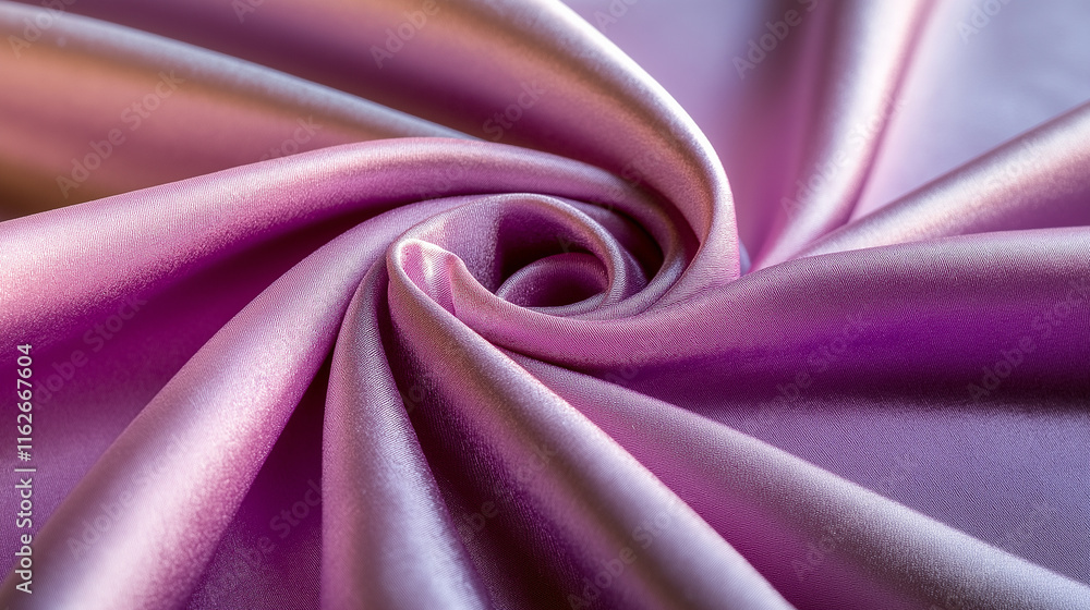 Obraz premium Purple fabric wavy background.