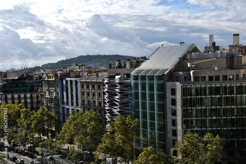 Vue de Barcelone photo