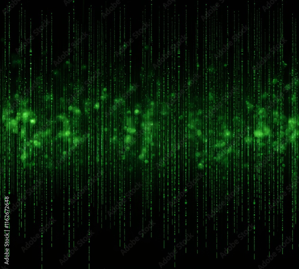 Green digital background, digital abstraction. Green digital background, digital abstraction.