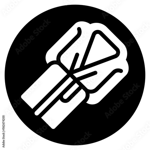 bathrobe glyph icon