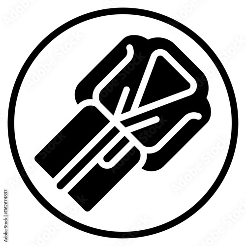 bathrobe glyph icon