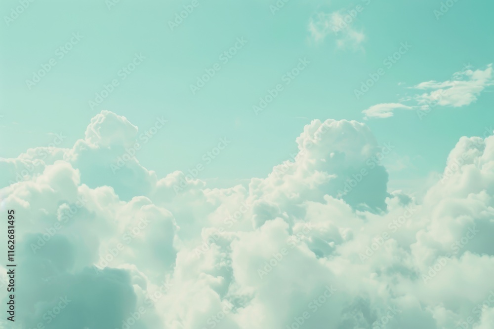 Soft smooth white clouds with pastel color of sky.For abstract background Soft smooth white clouds with pastel color of sky.For abstract background