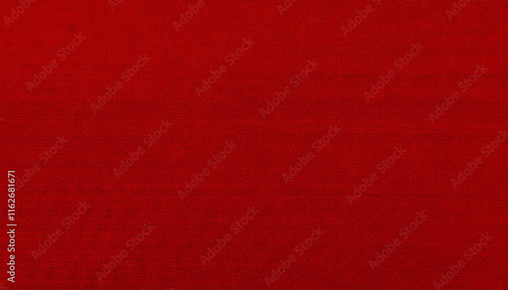 red fabric with a textured woven surface. red fabric with a textured woven surface.