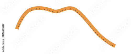 Measuring metric tape for tailoring