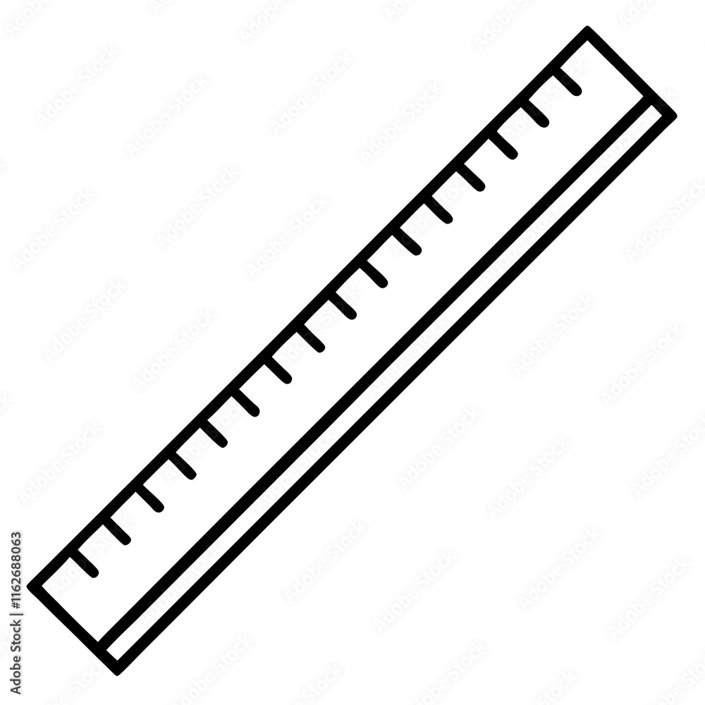 Modern Minimalism Ruler Flight Vector Art Modern Minimalism Ruler Flight Vector Art