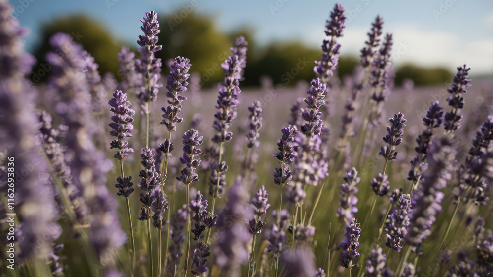 Obraz premium lavender field region