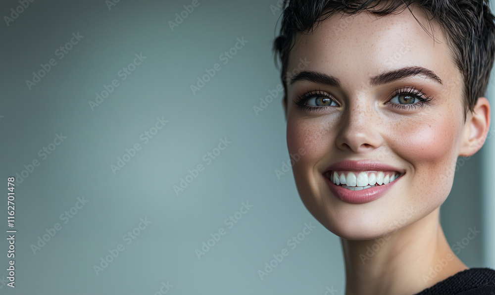 Cruelty-free makeup application for a radiant look studio setting portrait style natural light beauty concept Cruelty-free makeup application for a radiant look studio setting portrait style natural light beauty concept