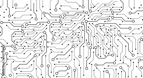 Technology background with hi-tech digital data connection system and computer electronic design