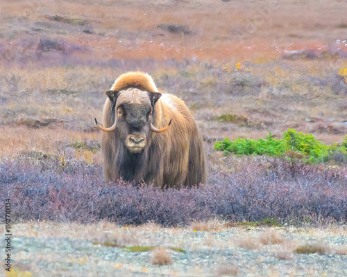 Musk Ox in the Tundra