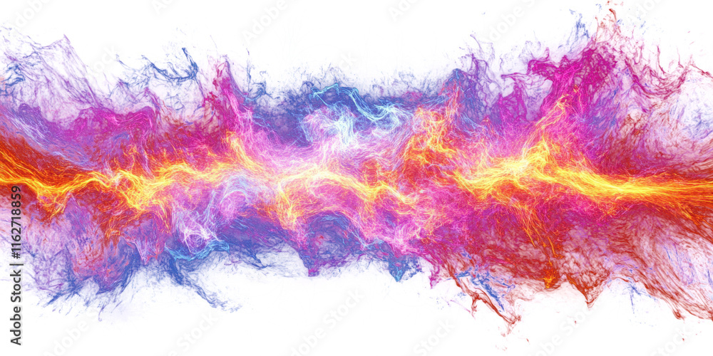 Abstract Vibrant Cosmic Nebula A Symphony of Colors and Light in the Universe Abstract Vibrant Cosmic Nebula A Symphony of Colors and Light in the Universe