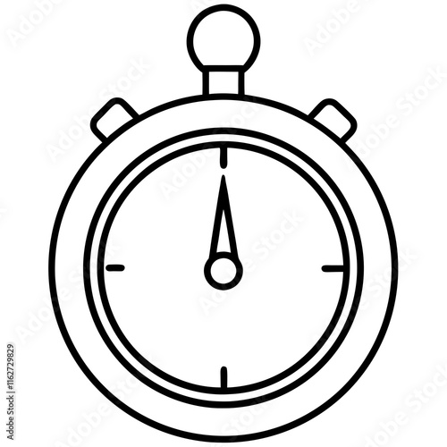 Vector Art Exam Countdown Timer