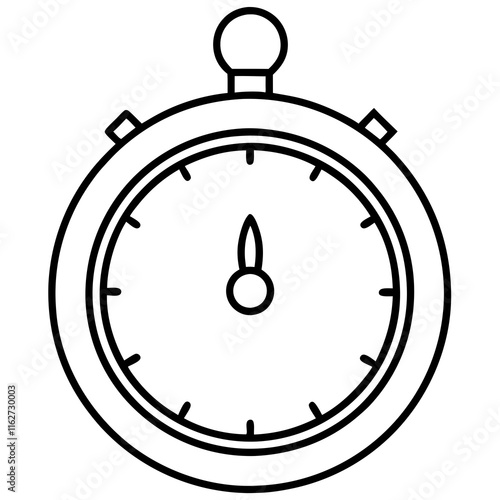 Vector Art Exam Countdown Timer