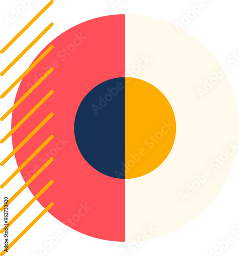 Bauhaus primitive shapes and forms