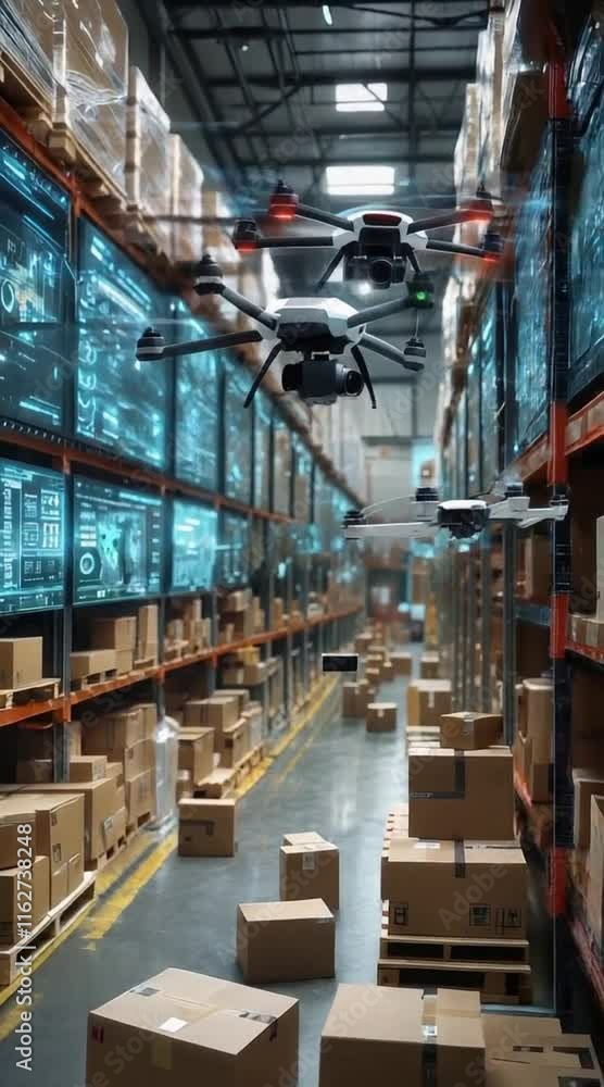 warehouse form loading smart sorting logistics intelligence ...