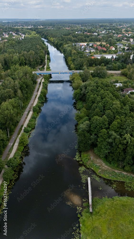 Fototapeta premium Rzeczka