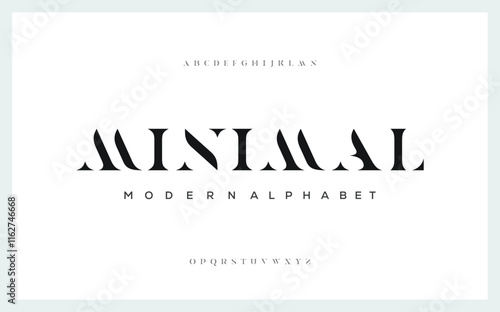 Elegant alphabet letters font and number. Classic Lettering Minimal Fashion Designs. Typography fonts regular uppercase and lowercase. vector illustration
