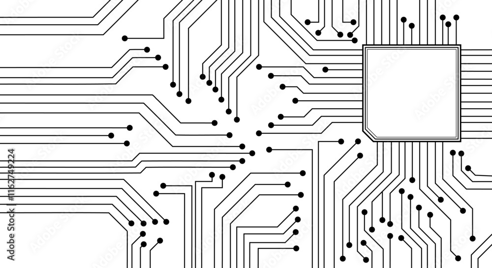 Technology background with hi-tech digital data illustration Technology background with hi-tech digital data illustration
