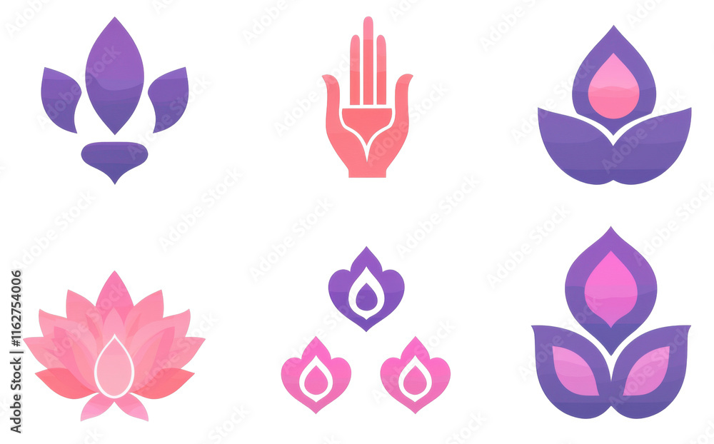 Meditative hand gesture symbols spa environment graphic design tranquil setting abstract viewpoint Meditative hand gesture symbols spa environment graphic design tranquil setting abstract viewpoint