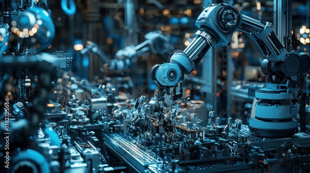 Advanced Robotics in Modern Manufacturing: A Glimpse into the Future of Automation Advanced Robotics in Modern Manufacturing: A Glimpse into the Future of Automation