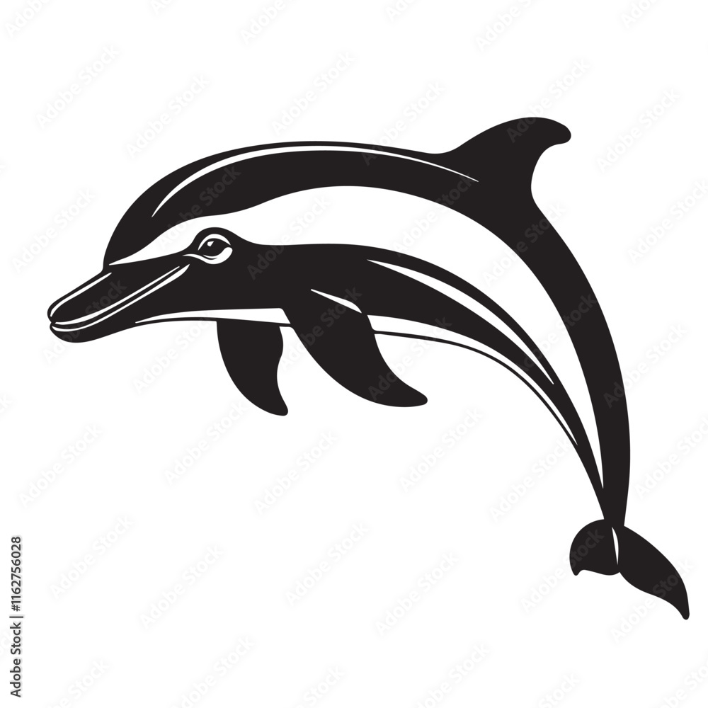 Fototapeta premium fish vector silhouette