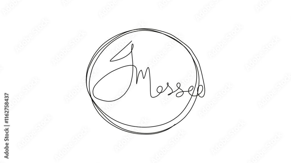 I am messed Ianimation on white background video I am messed Ianimation on white background video