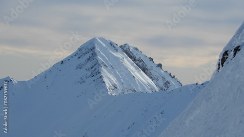 Blick zum Böseck 2834m photo