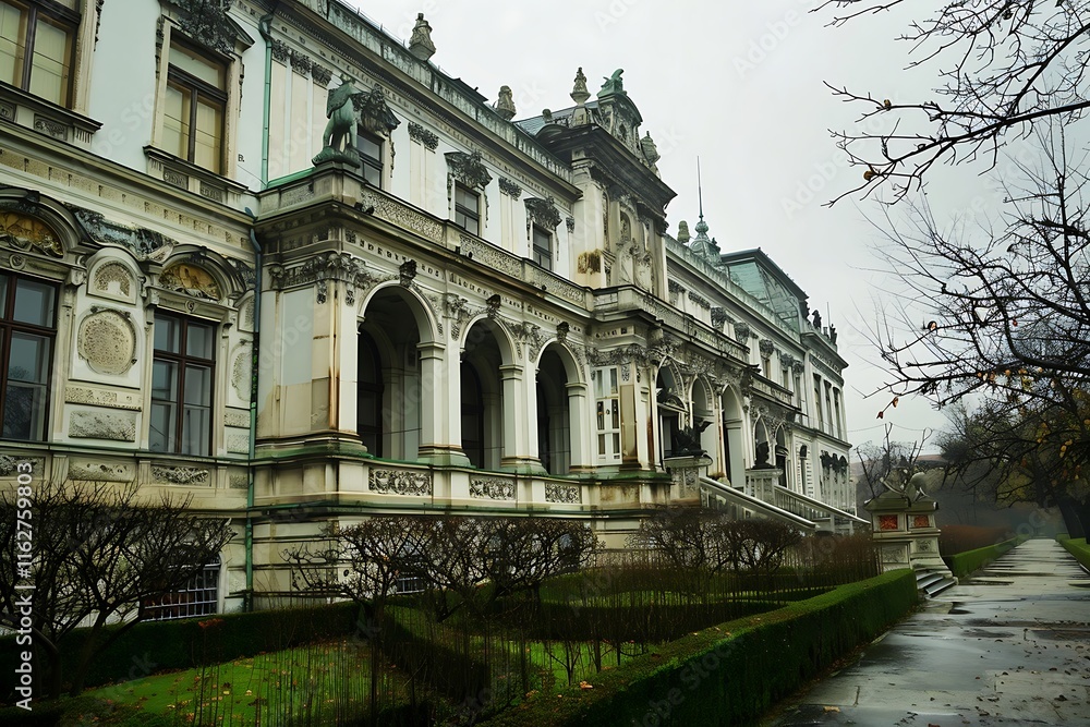 Obraz premium Castle Hluboka nad Vltavou, Czech Republic