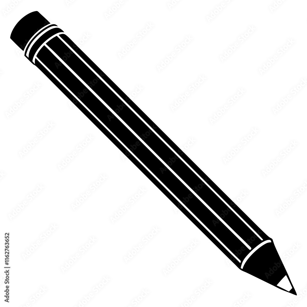 Dynamic pencil Line Art Vector Creativity Dynamic pencil Line Art Vector Creativity
