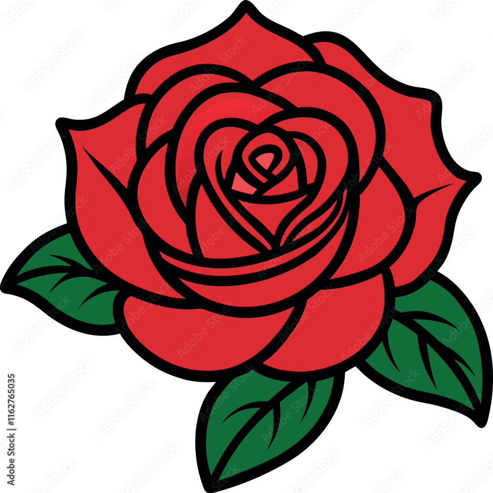 illustration of rose illustration of rose
