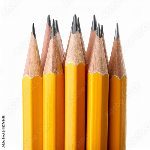 Wallpaper Mural pencils isolated on white background Torontodigital.ca