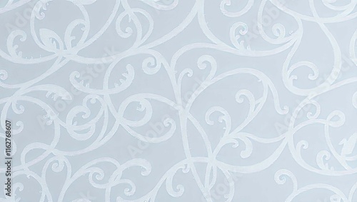 Enchanting Winter Background with Snowflakes, Frosty Trees, and Cozy Christmas Lights – Perfect for Holiday Themes and Festive Designs