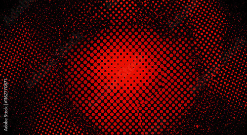 Abstract halftone pattern background