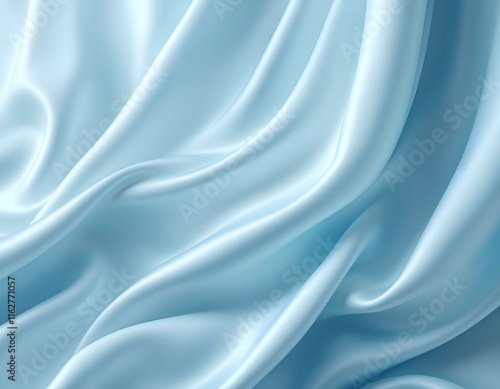 Wallpaper Mural Shiny Blue Satin Silk Surface Torontodigital.ca