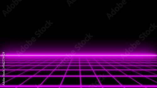 Wallpaper Mural Sci-Fi Background Futuristic with laser grid landscape. Abstract sci-fi grid or wire frame net footage. Height technology. Torontodigital.ca